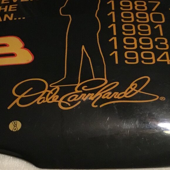NASCAR- Dale Earnhardt plastic Race Car Hood- - 7 Time Winston Cup Champion- - Picture 7 of 12